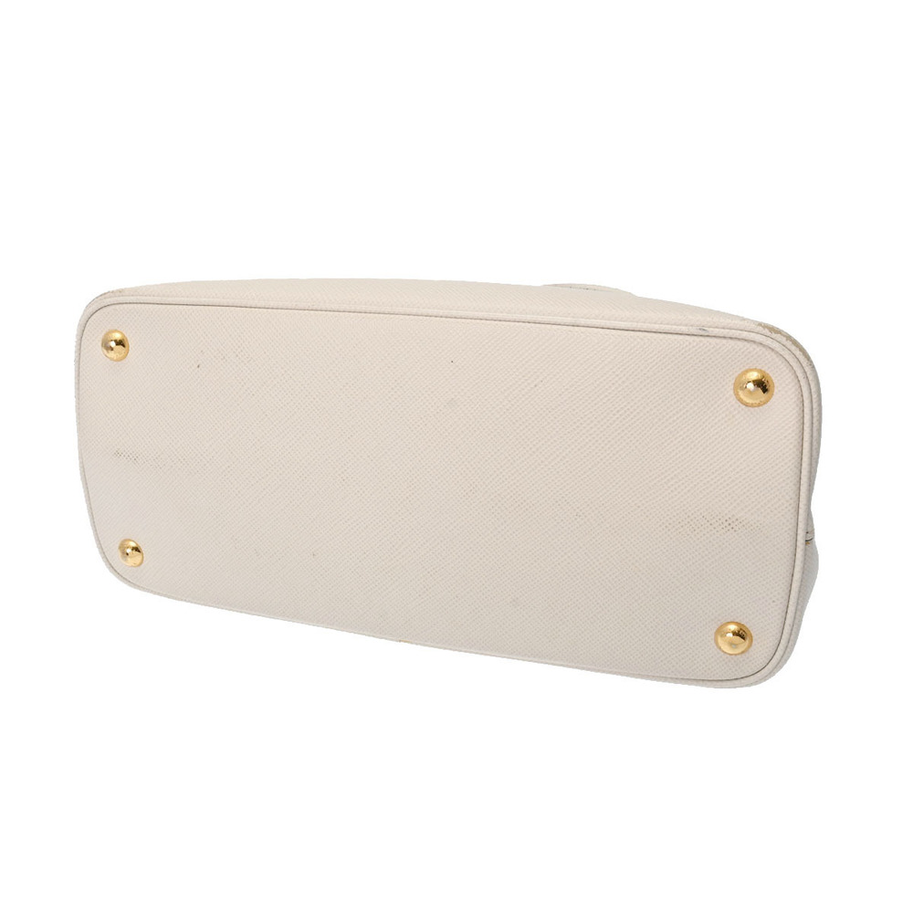 Prada Off Tote White Saffiano Bag - Picture 5 of 11